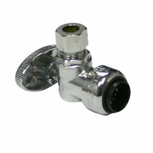Vortex 0.5 x 0.37 in. Angle Stop Push Fittings VO3109773